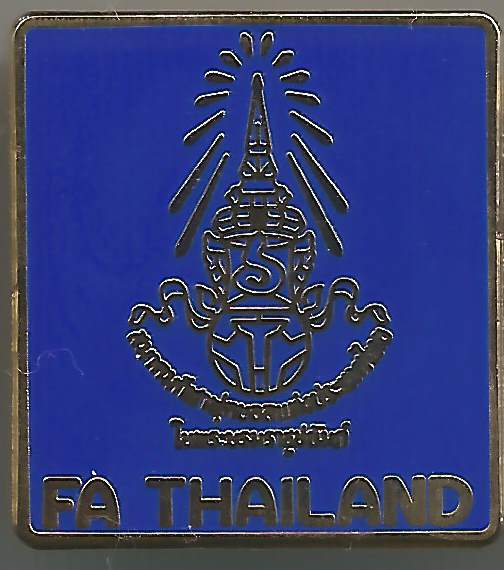Badge Football Association Thailand New blue